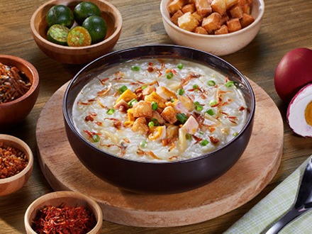 Lugaw (pronounced [ËˆluÉ¡aw]) is the Tagalog name for congee.[a][36] Otherwise similar to Cantonese-style congee, lúgaw is typically thicke...